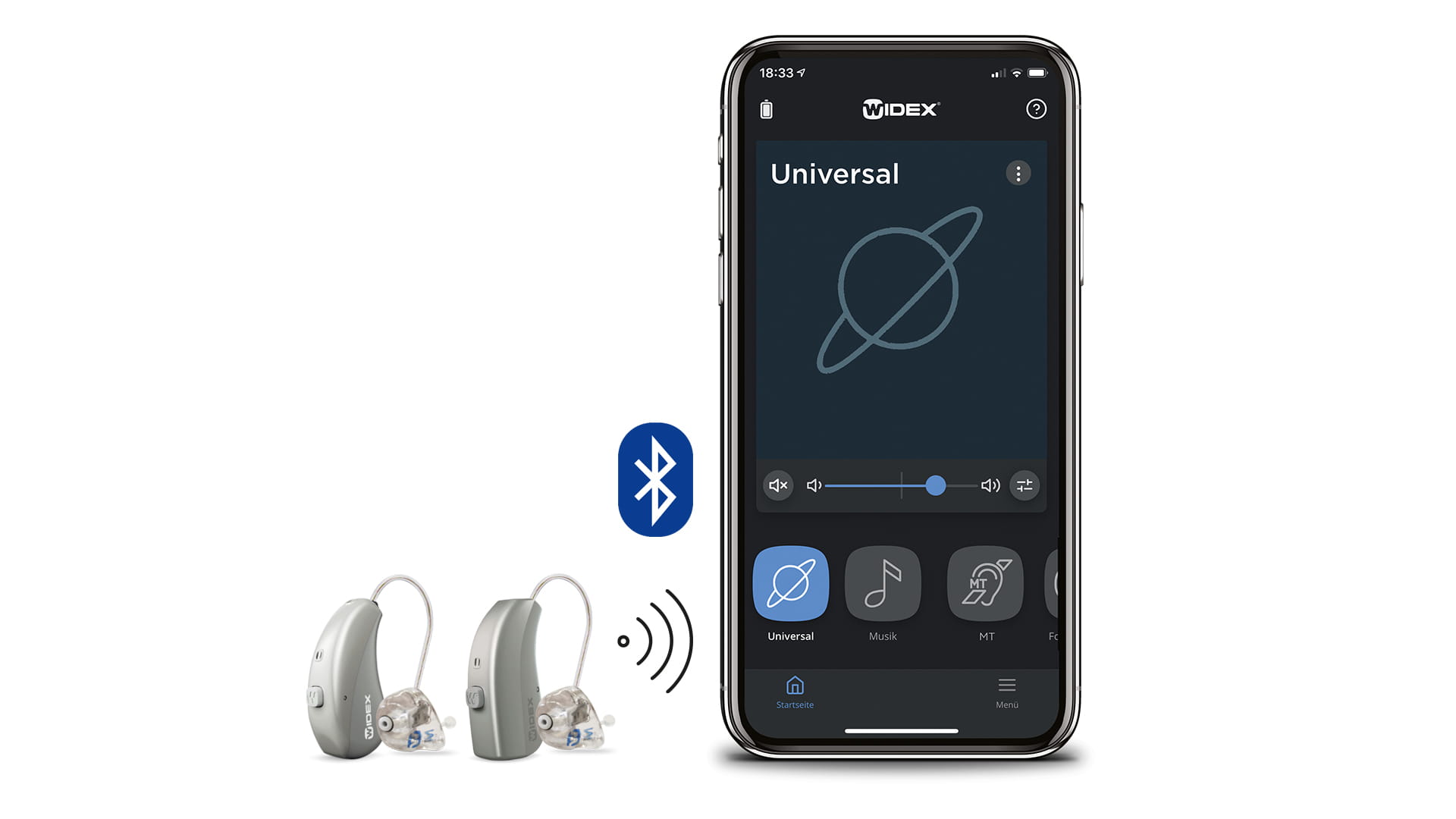 Maßgeschneiderte Hörgeräte-Apps von Widex | Widex